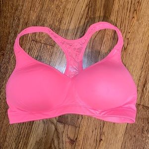 PINK padded sports bra